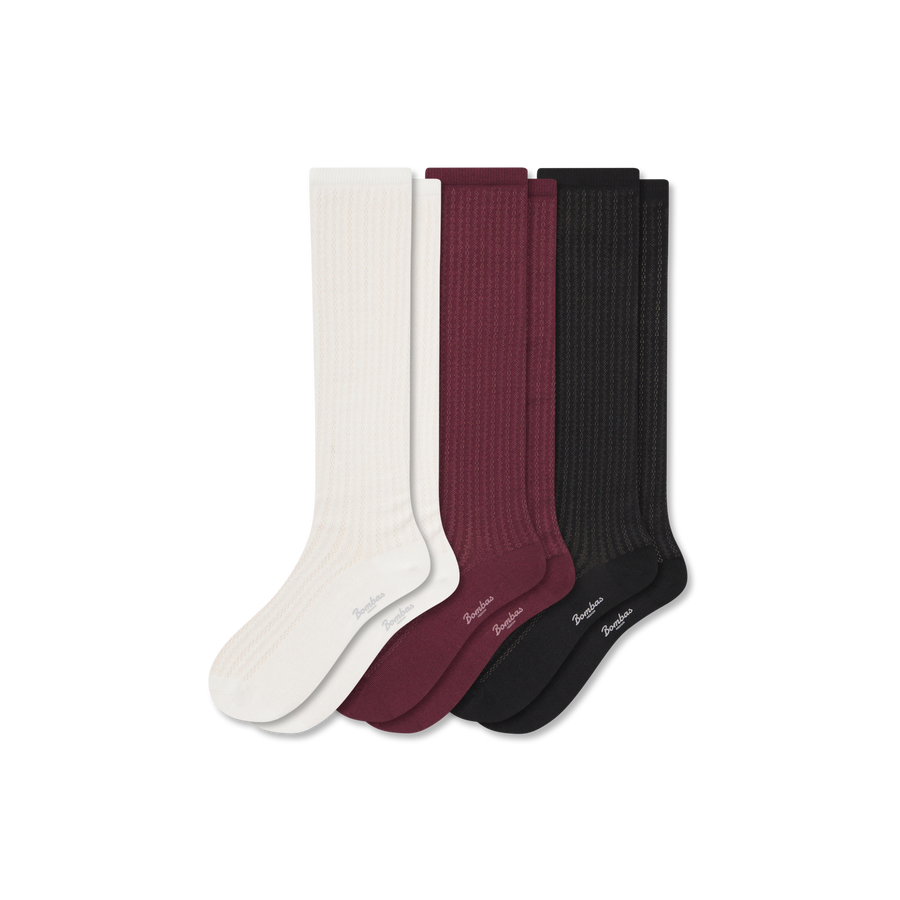Women's Knee High Sock 3-Pack - Ready Pair