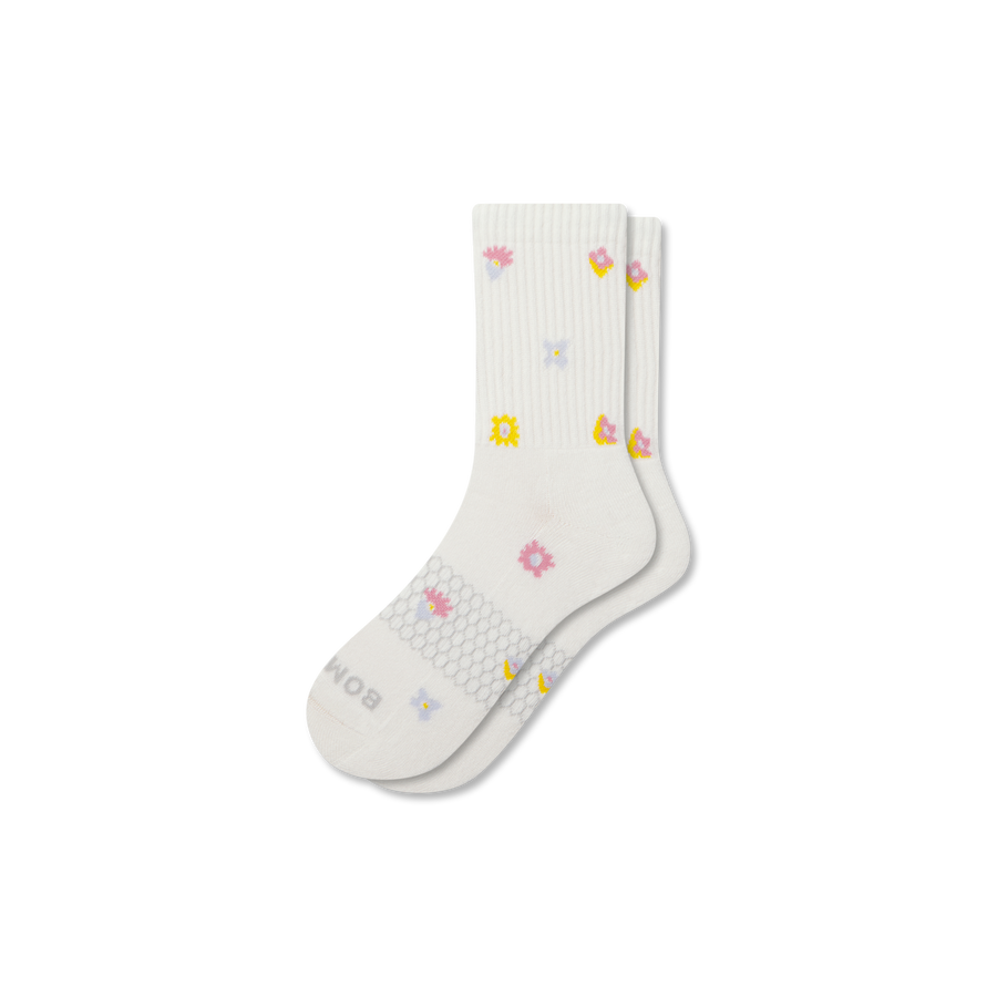 Women’s Garden Party Half Calf Socks - Everyday Pair