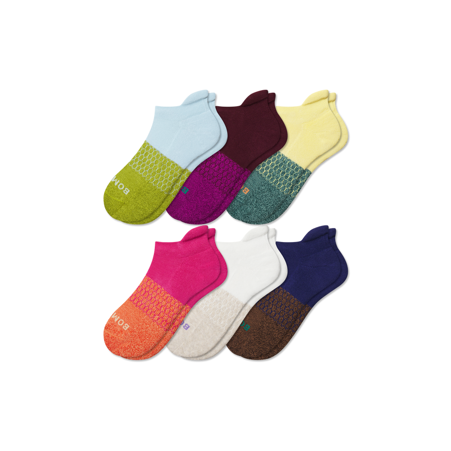 Youth Marl Ankle Sock 6-Pack - Fresh Step