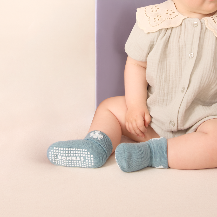 Baby Gripper Sock 4-Pack (6-12 Months) - All Day Fit