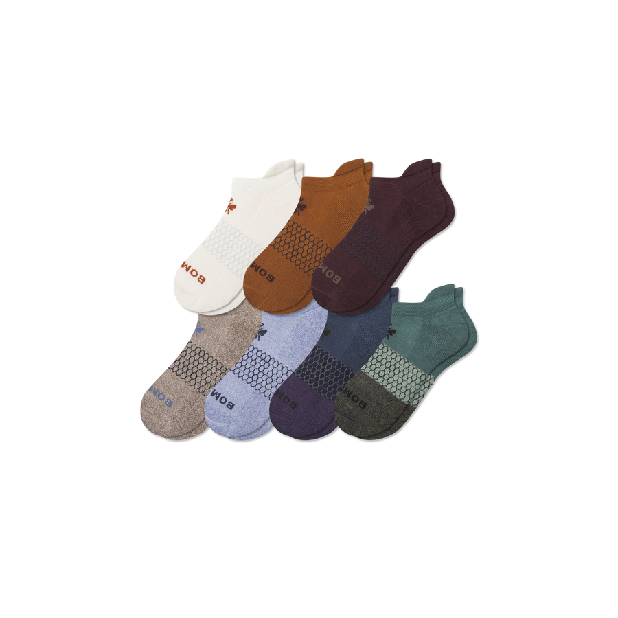 Men's Week of Bombas Ankle Sock 7-Pack - Daily Cushion