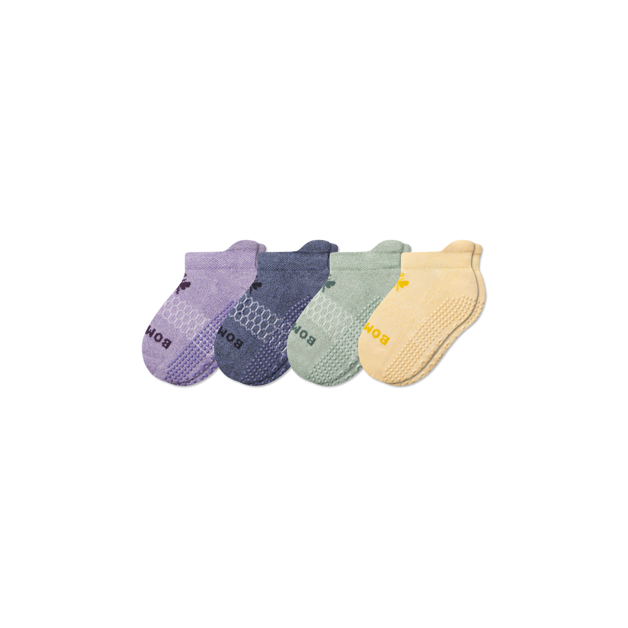 Junior Marl Gripper Ankle Sock 4-Pack - Essential Ready
