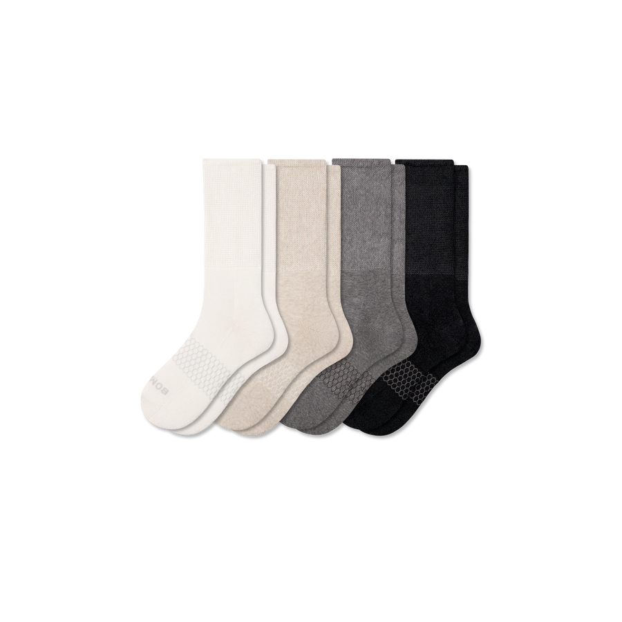 Women's Wide Calf Sock 4-Pack - Clean Finish