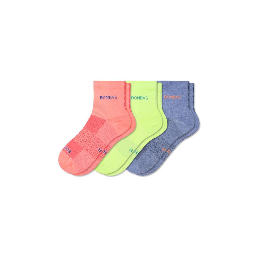 Women's Sport Quarter Sock 3-Pack - Ready Pair
