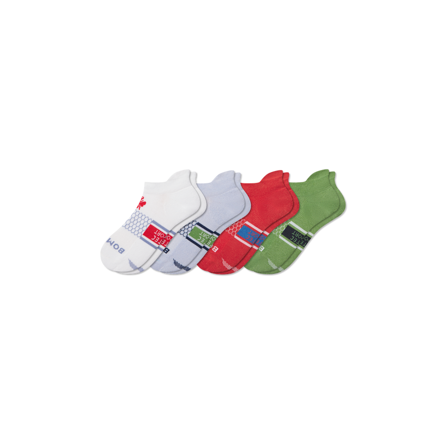 Youth All Sport Ankle Sock 4-Pack - Easy Choice