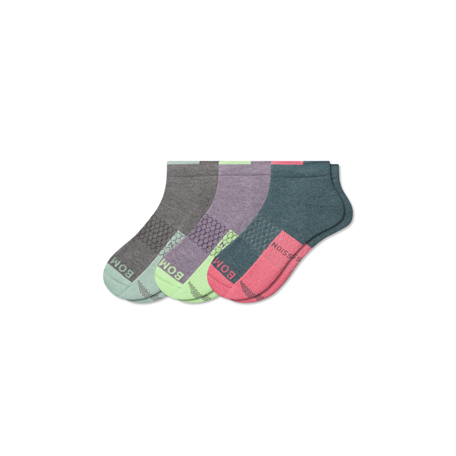 Women's Ankle Sock 3-Pack - Clean Finish