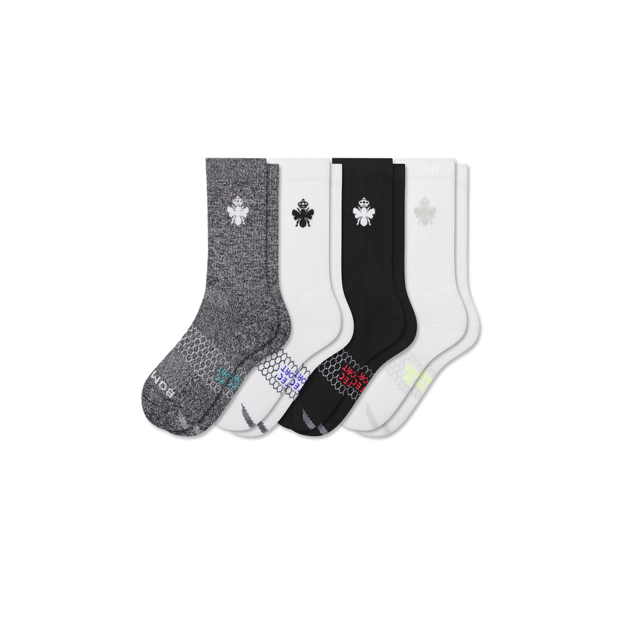 Youth All Sport Calf Sock 4-Pack - Light Cushion