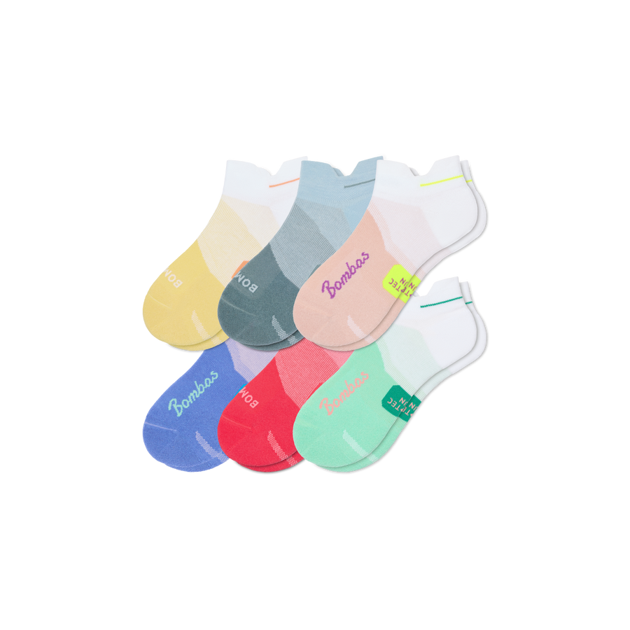 Women's Run Ankle Sock 6-Pack - Classic Ready