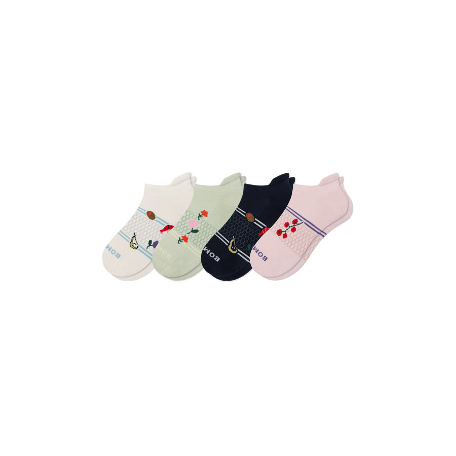 Women's Dinner Party Ankle Sock 4-Pack - Easy Choice