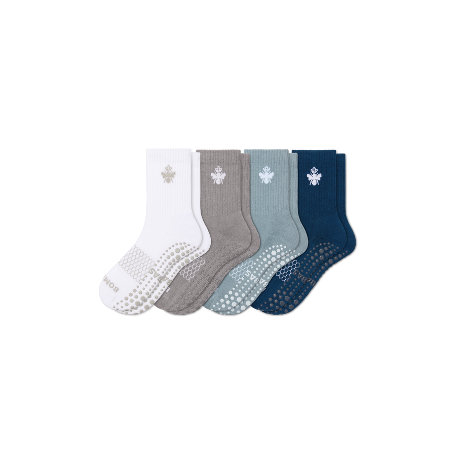 Women's Gripper Half Calf Sock 4-Pack - Fresh Step