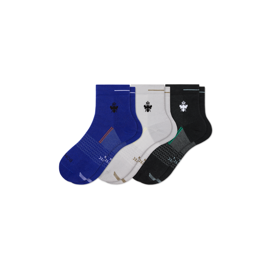 Men's Run Quarter Sock 3-Pack - Soft Step