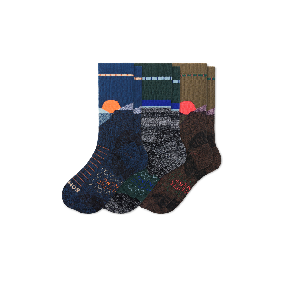 Women's Hiking Calf Sock 3-Pack - Easy Pair