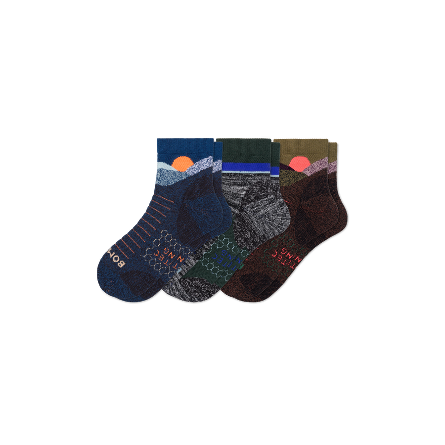 Women's Hiking Quarter Sock 3-Pack - Ready Pair