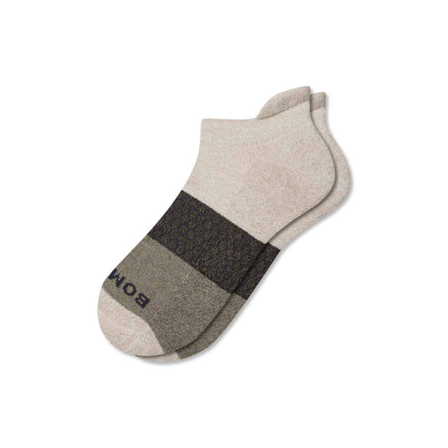 Men's Tri-Block Ankle Sock - Daily Cushion