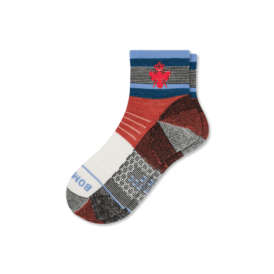 Cotopaxi x Bombas Merino Wool Blend Hiking Quarter Socks - Ready Pair