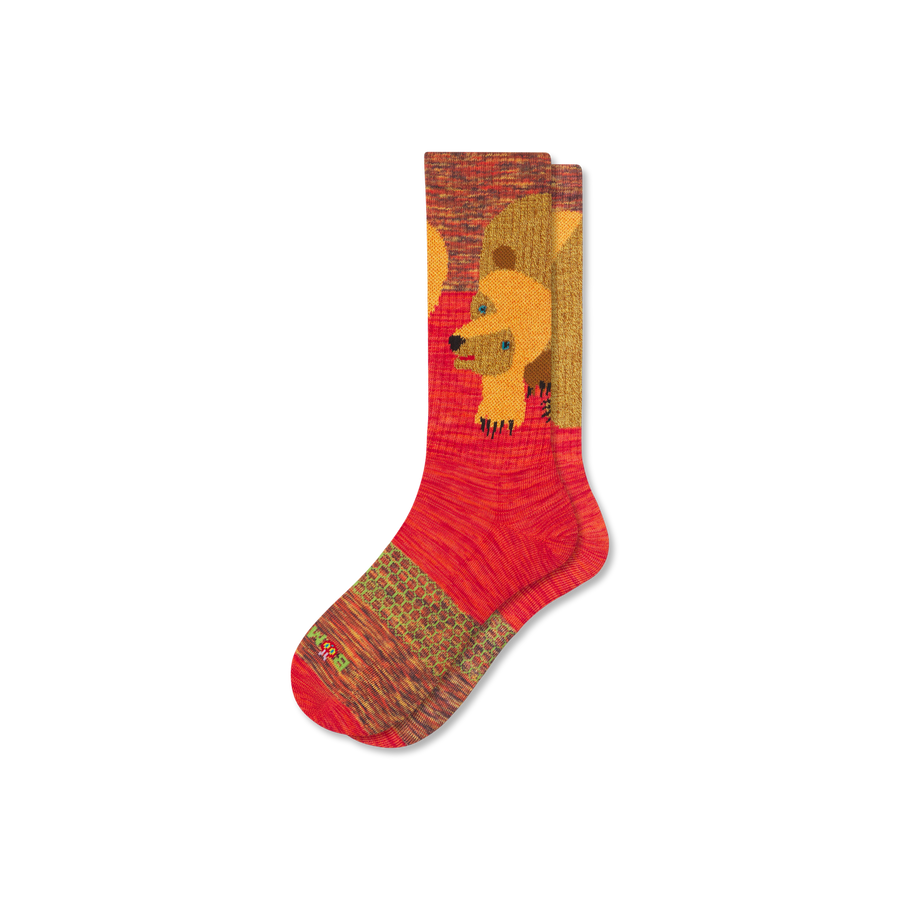 Eric Carle Big Brown Bear Calf Socks - Soft Step