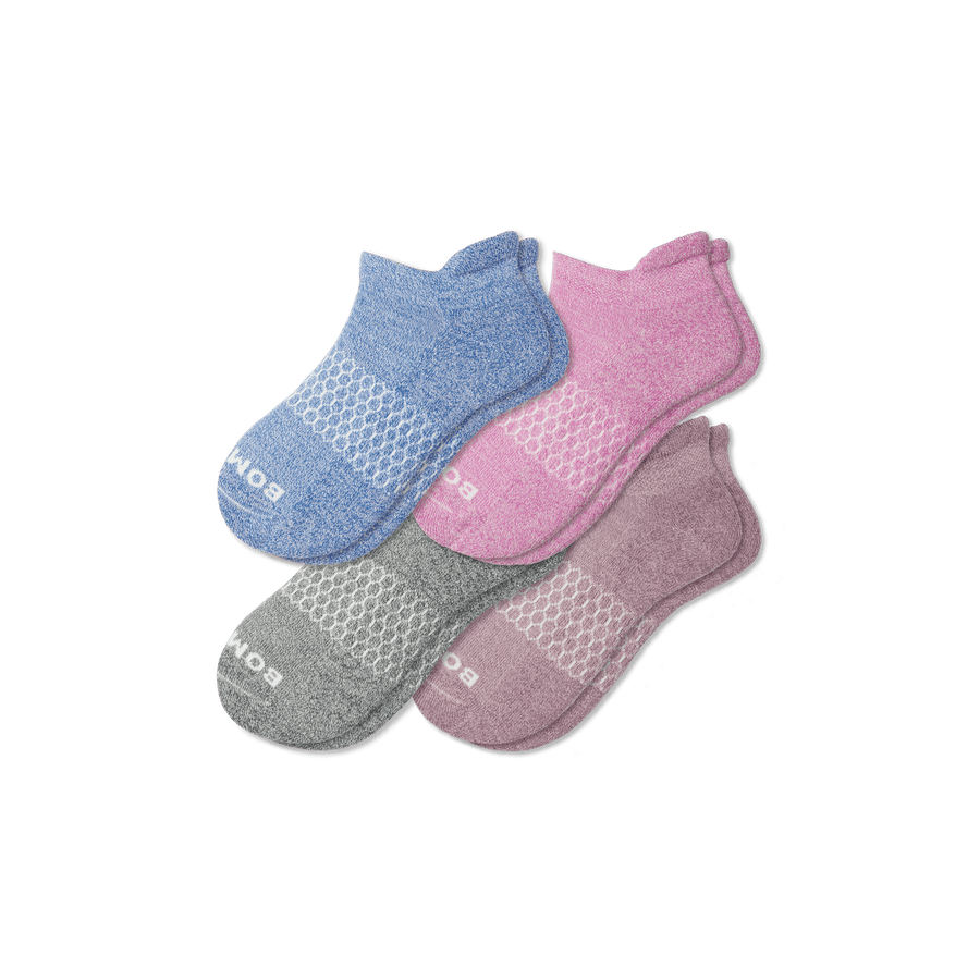 Women's Marl Ankle Sock 4-Pack - Premium Pick