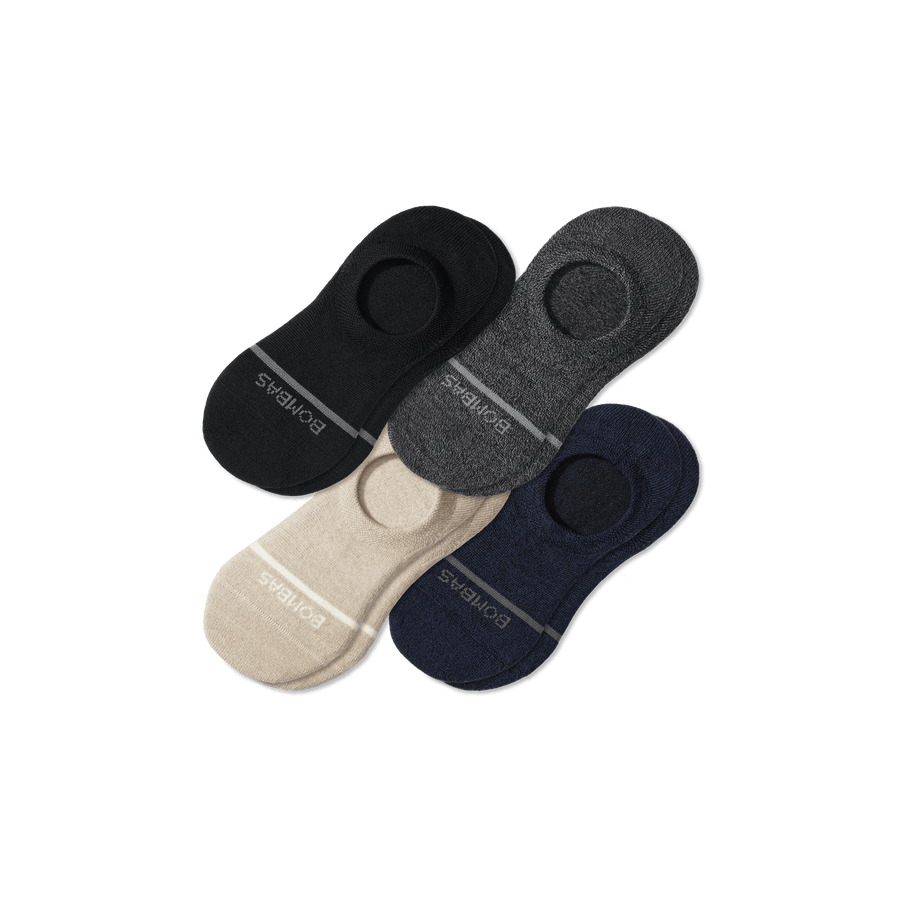 Men's Merino Wool Blend No Show Sock 4-Pack - Fresh Step