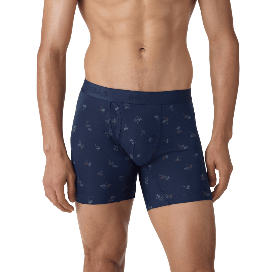 Men's Cotton Modal Blend Boxer Brief 6" - Classic Ready