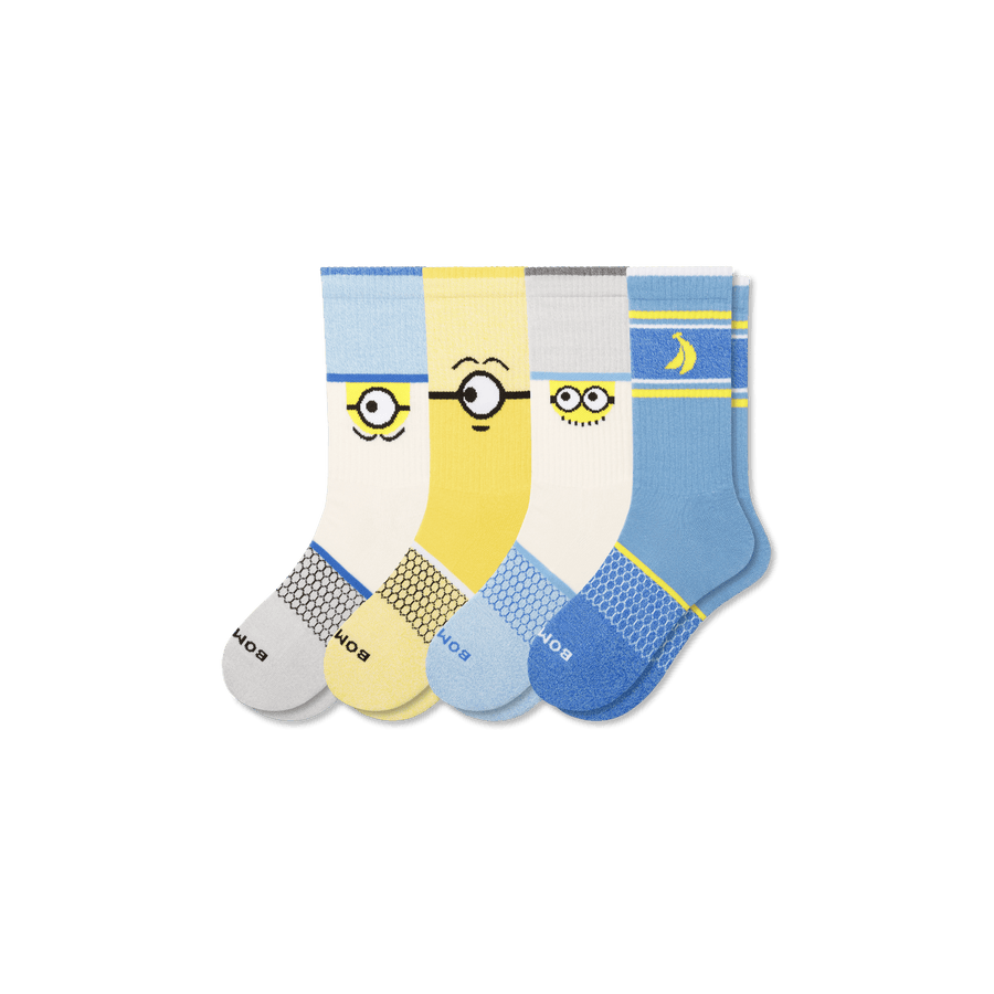 Minions Calf Sock 4-Pack - Ready Pick