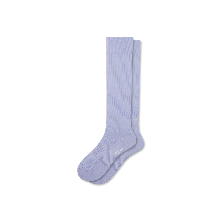 Men's Ribbed Dress Over The Calf Socks - Essential Ready