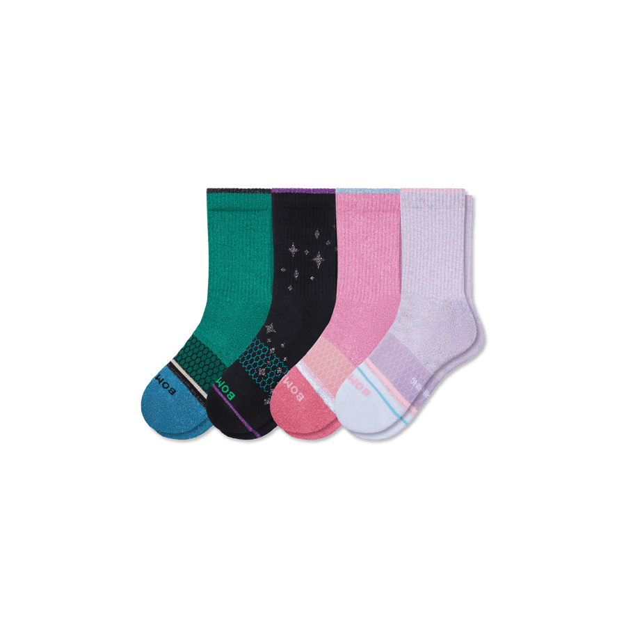 Youth Wicked X Bombas Calf Sock 4-Pack - Daily Step