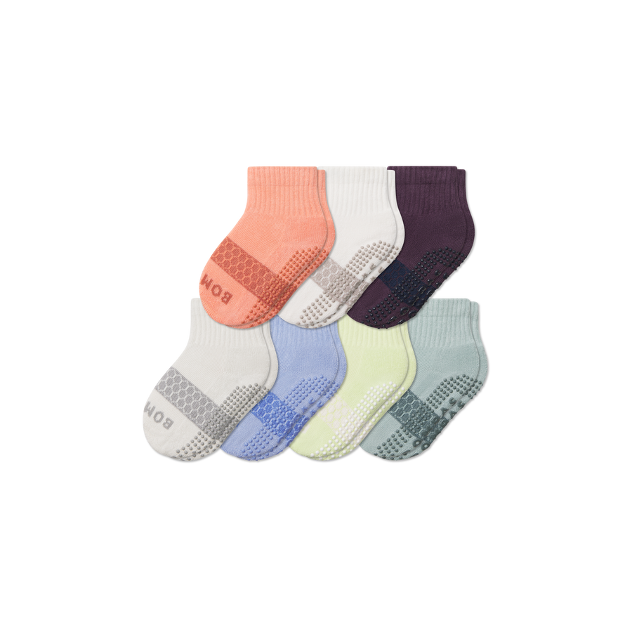 Toddler Week of Bombas Gripper Calf Sock 7-Pack - Classic Ready