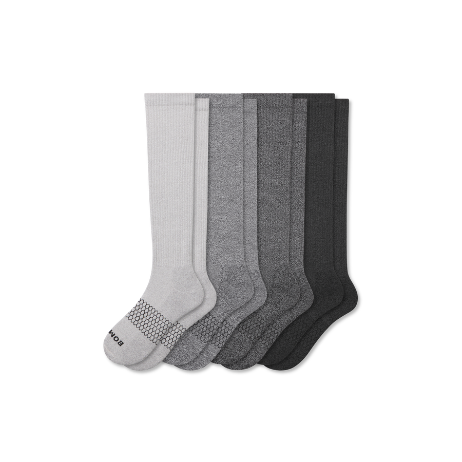Women's Marl Knee High Sock 4-Pack - Ready Pick