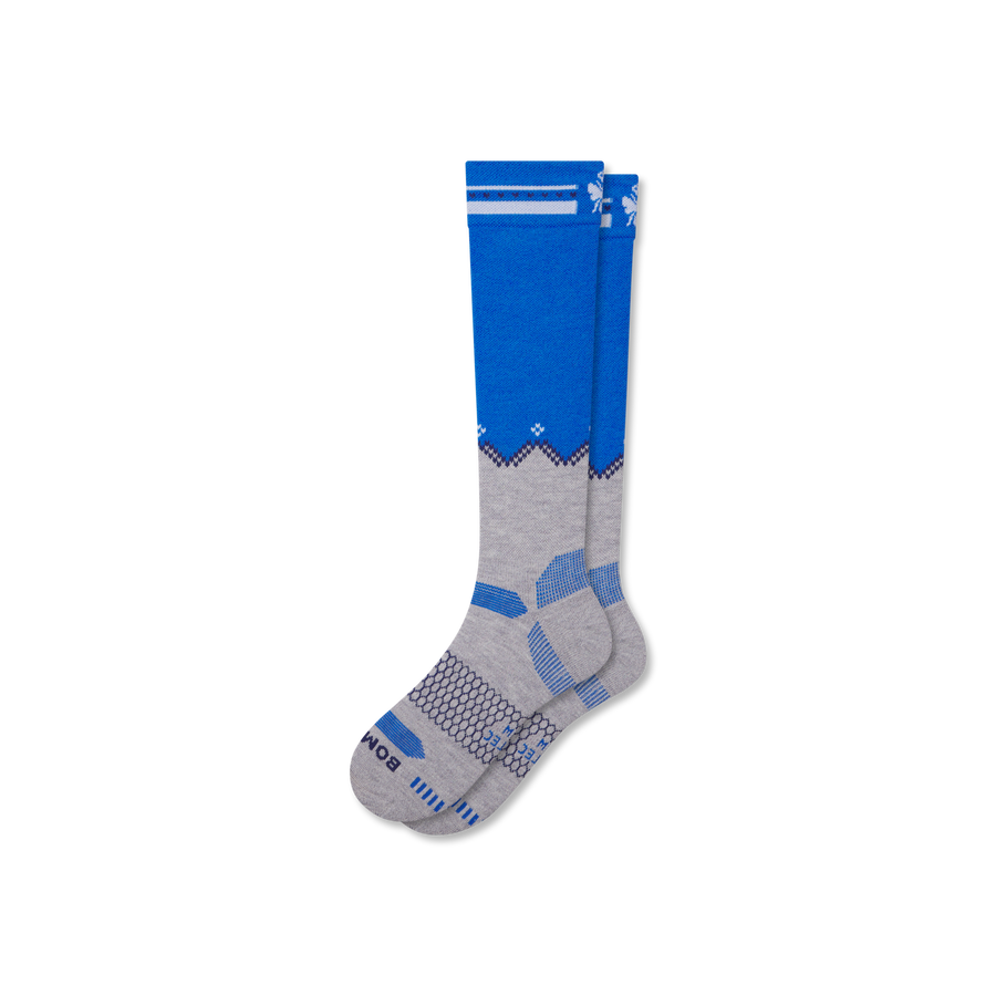 Men's Full-Cushion Merino Wool Blend Ski & Snowboard Socks - Essential Ready