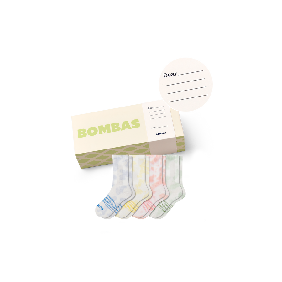 Youth Calf Sock 4-Pack Gift Box - Daily Step