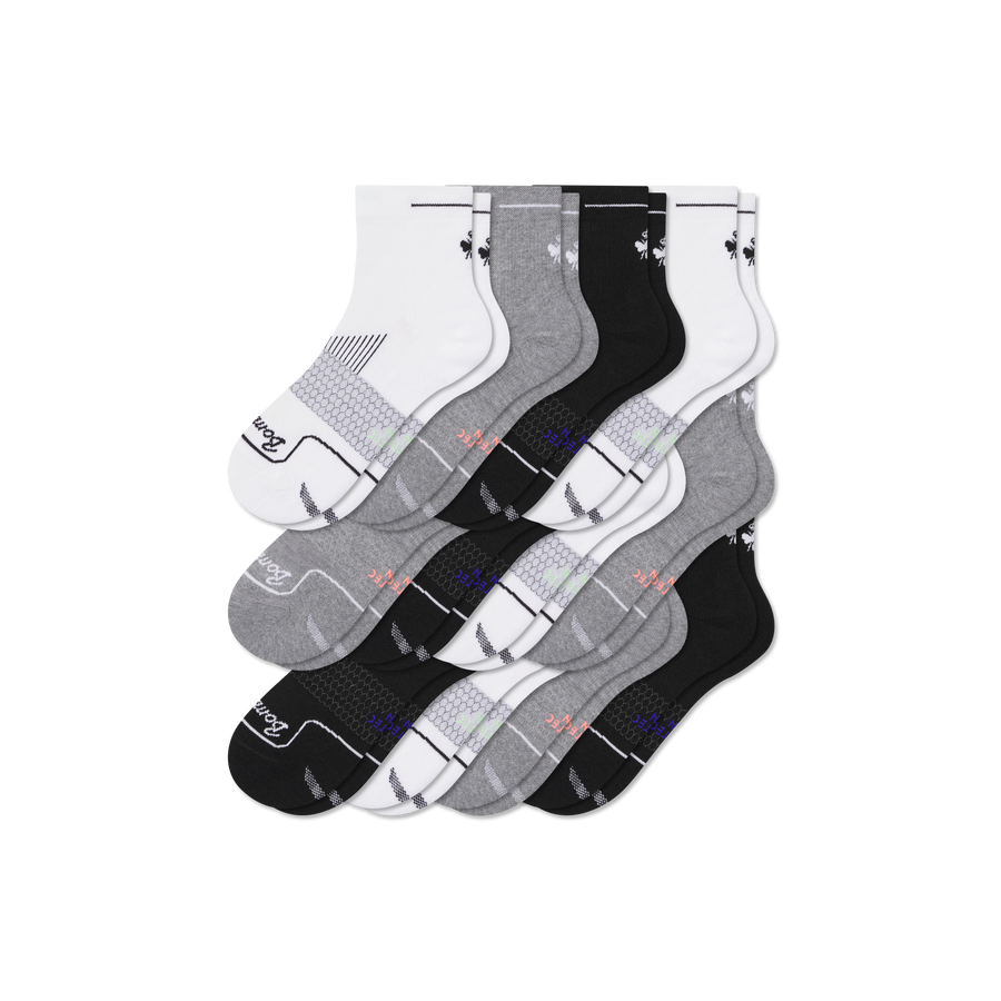 Women's Run Quarter Sock 12-Pack - Essential Ready