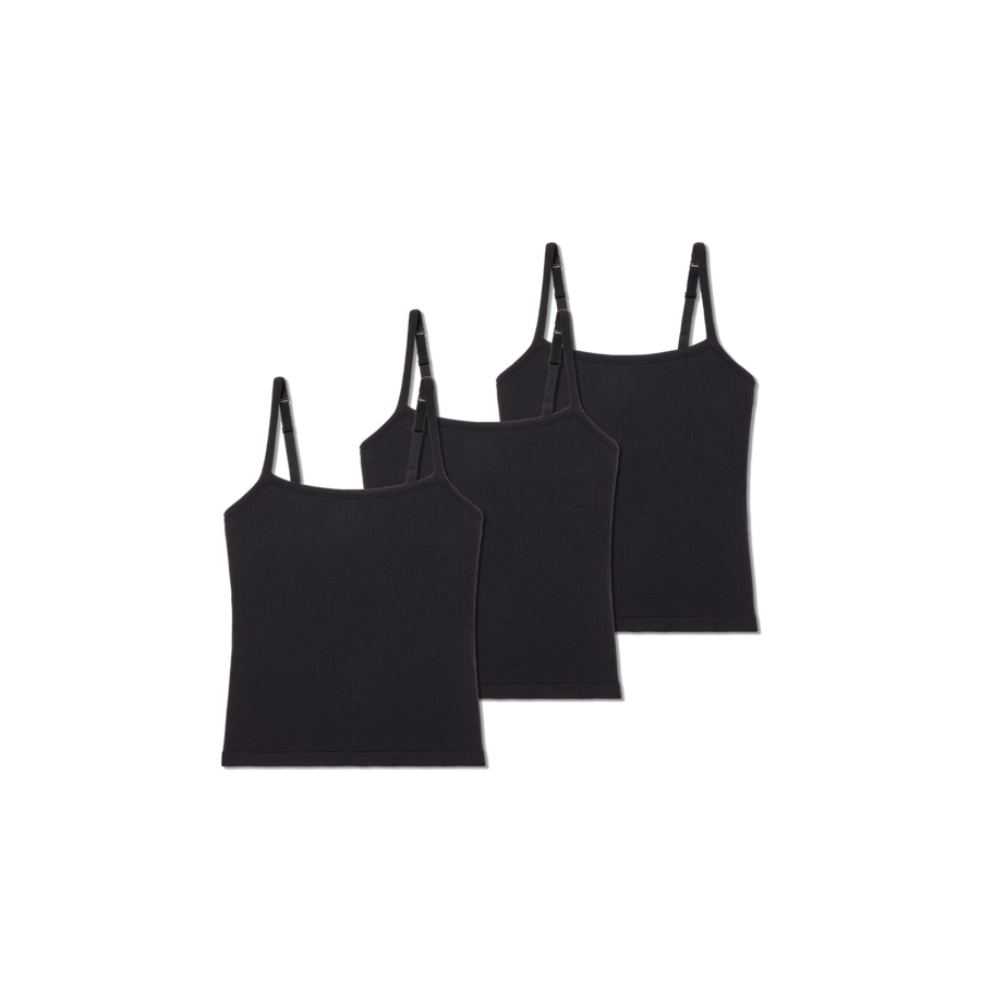 Women's Built-In Bra Cami 3-Pack - Daily Comfort
