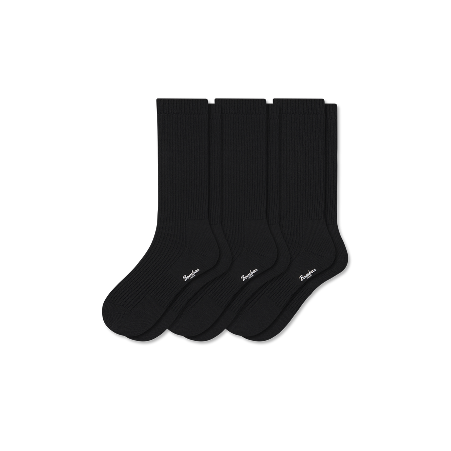 Women's Merino Blend Fine Rib Calf Sock 3-Pack - Daily Pick