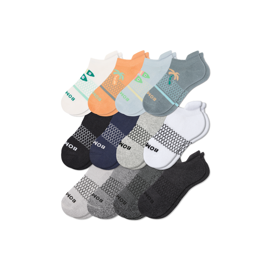 Youth Ankle Sock 12-Pack - Light Cushion