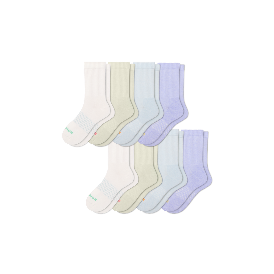 Women's Marl Half Calf Sock 8-Pack - Essential Ready