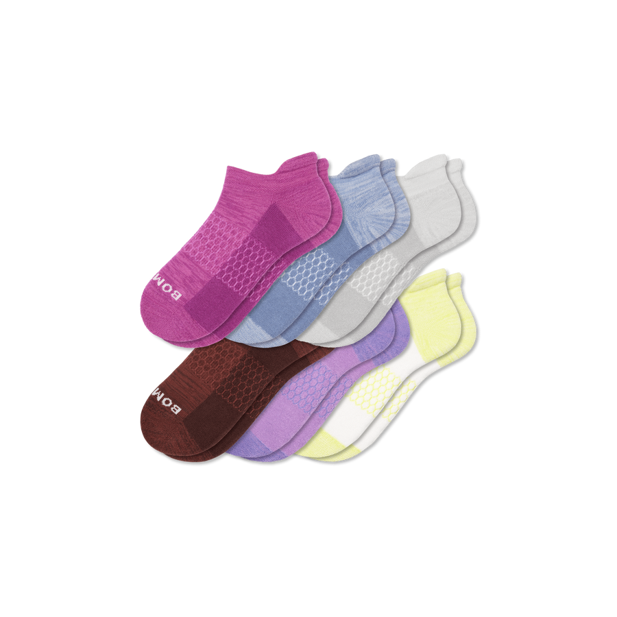 Women’s Two Tone Ankle Sock 6-Pack - Daily Step