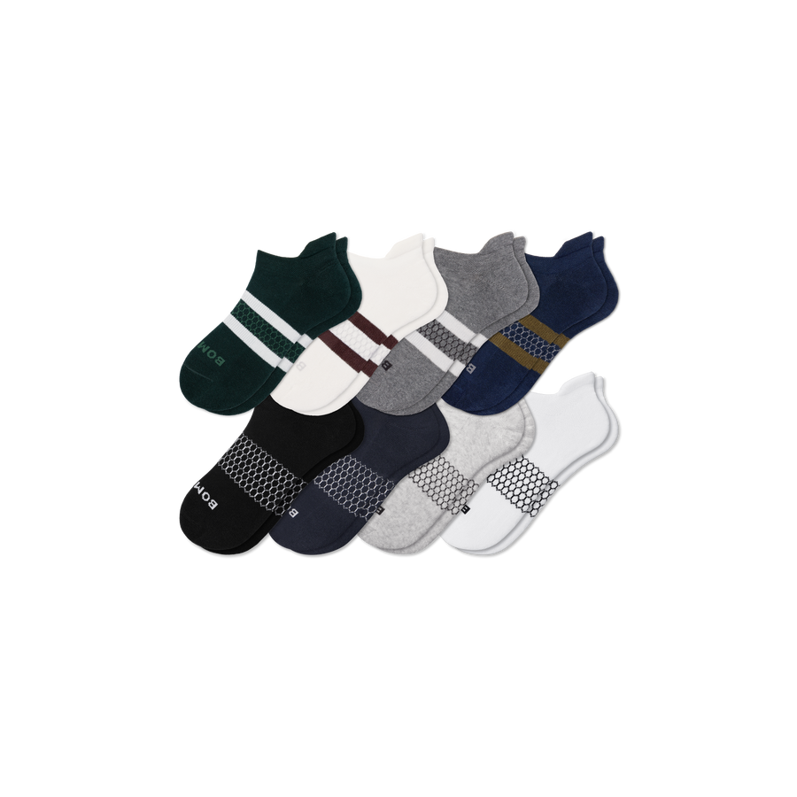 Men's Solids Ankle Sock 8-Pack - Fresh Choice