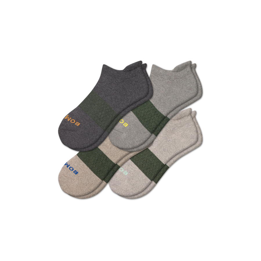 Men's Kind Knit Ankle Sock 4-Pack - Ready Pair