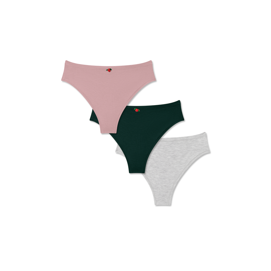Women's Super Soft Thong 3-Pack - Smooth Fit
