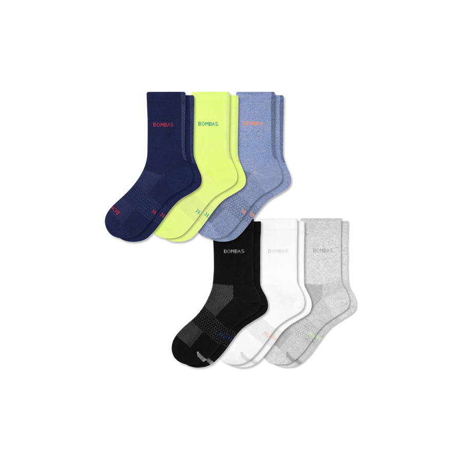 Women's Sport Half Calf Sock 6-Pack - Daily Pick