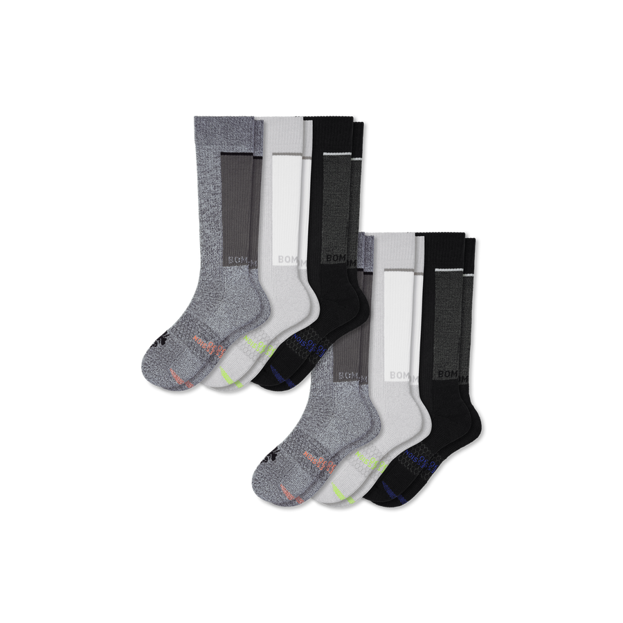 Men's Knee High Sock 6-Pack (20-30mmHg) - All Day Fit