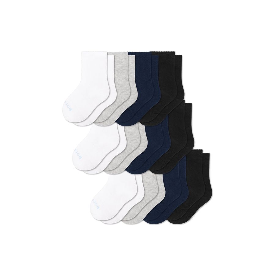 Junior Calf Sock 12-Pack - Soft Step
