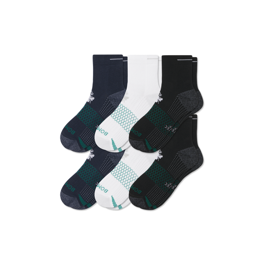 Women's Golf Quarter Sock 6-Pack - Fresh Step
