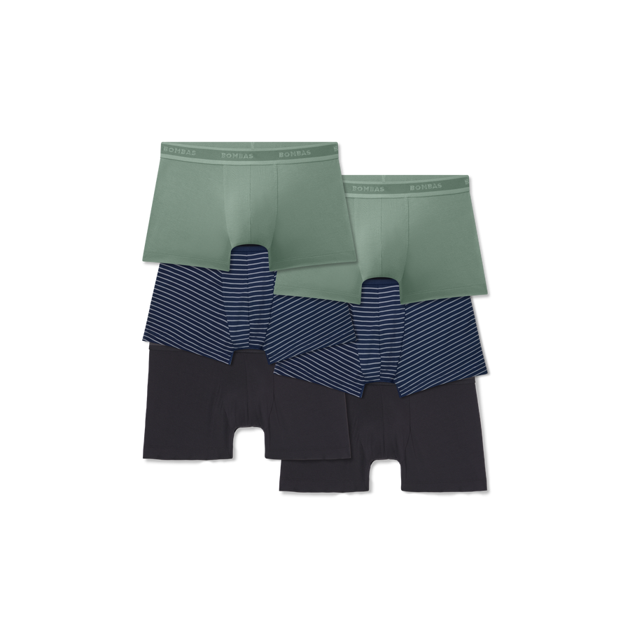 Men's Soft Flex Trunk 6-Pack - Essential Ready