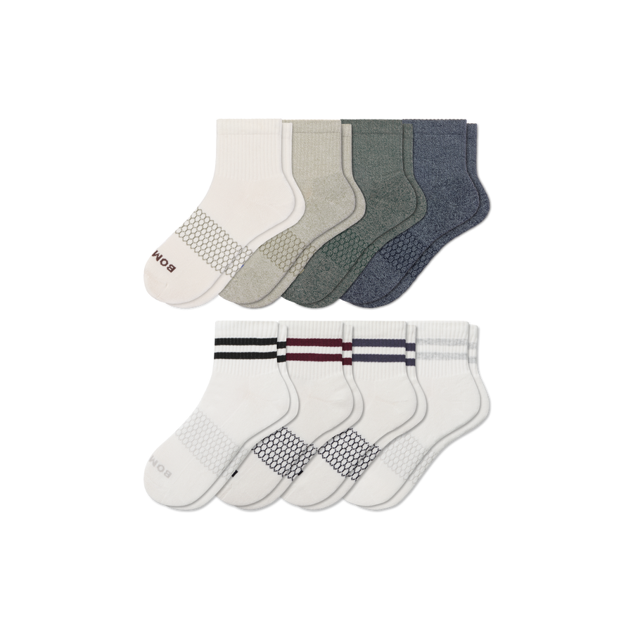 Men's Quarter Sock 8-Pack - Fresh Choice