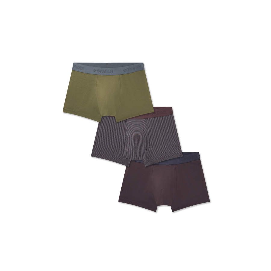 Men's Cotton Modal Blend Trunk 3-Pack - Ready Pick
