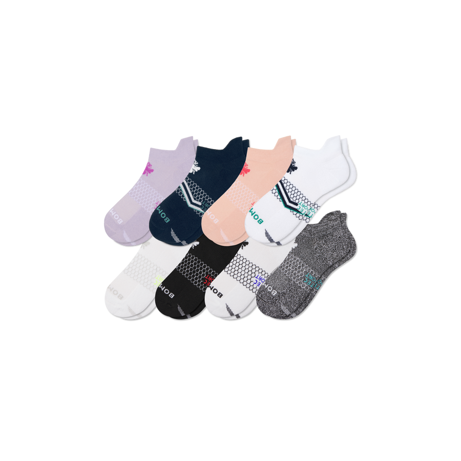 Women's All Sport Ankle Sock 8-Pack - Easy Pair
