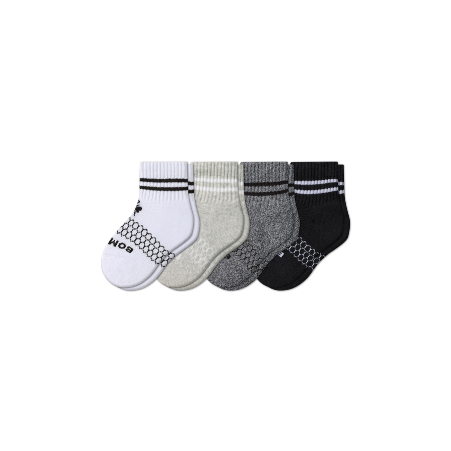 Toddler Calf Sock 4-Pack - Modern Touch