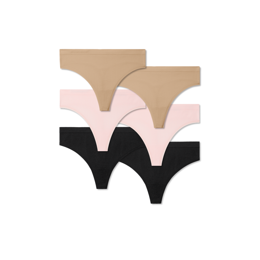 Women's Thong 6-Pack - Essential Ready