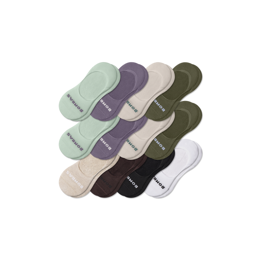 Women's Mid-Cut No Show Sock 12-Pack - Clean Finish